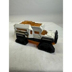 Matchbox Frost Fighter Snow‎ Vehicle White Orange Tracks Toy Diecast 2012